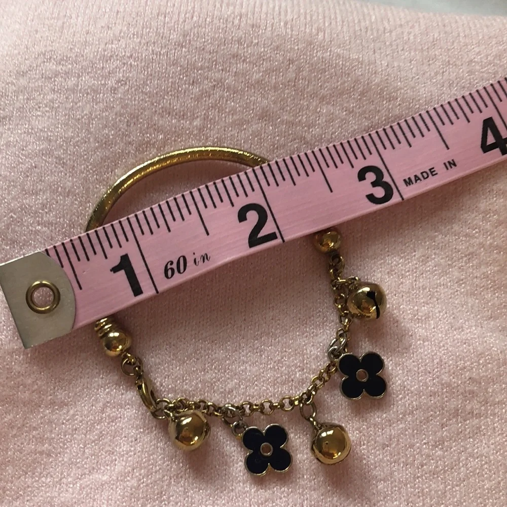 Cute bells and flowers bracelet